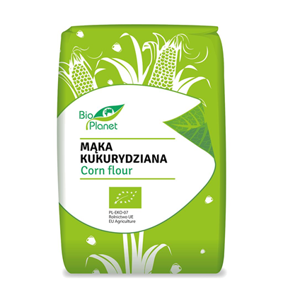 BIO PLANET Mąka kukurydziana BIO 400g