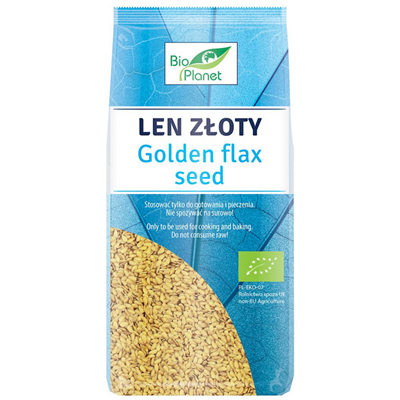 BIO PLANET Len złoty BIO 400g