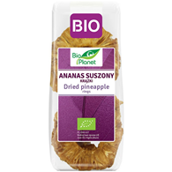 BIO PLANET Ananas krążki suszone BIO 100g