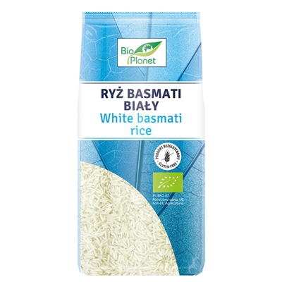 BIO PLANET Ryż basmati biały bezglutenowy BIO 500g