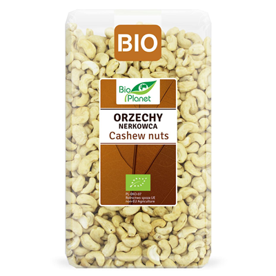 BIO PLANET Orzechy nerkowca BIO 1kg