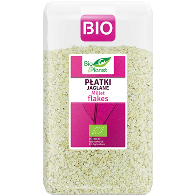 BIO PLANET Płatki jaglane BIO 600g