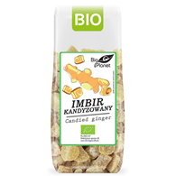 BIO PLANET Imbir kandyzowany BIO 100g
