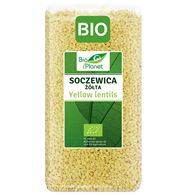BIO PLANET Soczewica żółta BIO 400g