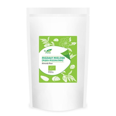 BIO PLANET Migdały mielone (mąka migdałowa) BIO 250g