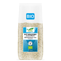 BIO PLANET Ryż brązowy długoziarnisty bezglutenowy BIO 1kg