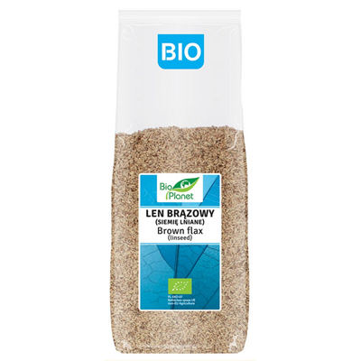 BIO PLANET Len brązowy (siemię lniane) BIO 1kg