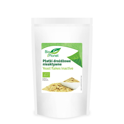 BIO PLANET Płatki drożdżowe nieaktywne BIO 100g