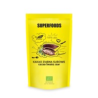 SUPERFOODS Kakao ziarna całe surowe BIO 200g BIO PLANET