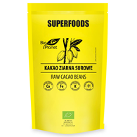 SUPERFOODS Kakao ziarna całe surowe BIO 200g BIO PLANET
