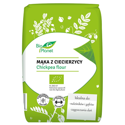 BIO PLANET Mąka z ciecierzycy BIO 400g