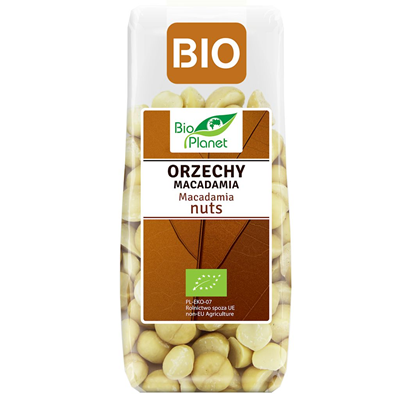BIO PLANET Orzechy macadamia BIO 75g