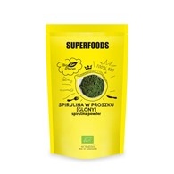 SUPERFOODS Spirulina w proszku (glony) BIO 200g BIO PLANET