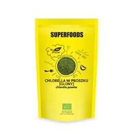 SUPERFOODS Chlorella w proszku (glony) BIO 200g BIO PLANET