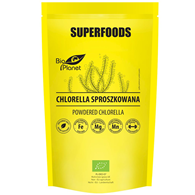 SUPERFOODS Chlorella w proszku (glony) BIO 200g BIO PLANET