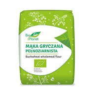 BIO PLANET Mąka gryczana pełnoziarnista BIO 1kg