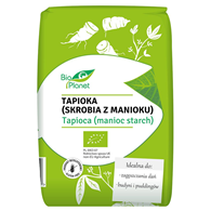 BIO PLANET Tapioka (skrobia z Manioku) bezglutenowa BIO 400g