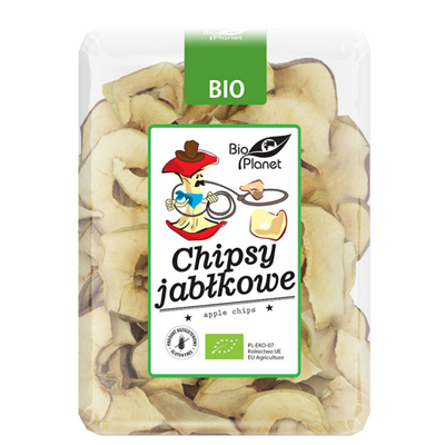 BIO PLANET Chipsy jabłkowe BIO 100g