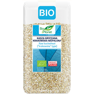BIO PLANET Kasza gryczana KRAKOWSKA niepalona BIO 500g