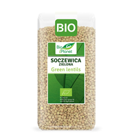 BIO PLANET Soczewica zielona BIO 400g