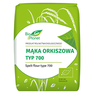 BIO PLANET Mąka orkiszowa typ 700 BIO 1kg