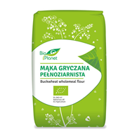BIO PLANET Mąka gryczana pełnoziarnista BIO 500g