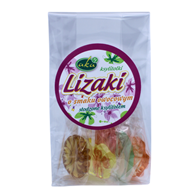 Lizaki owocowe z ksylitolem bez dodatku cukru 10g*5szt AKA