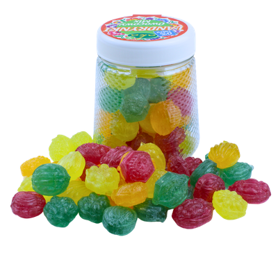Landrynki owocowy mix ze stewią bez dodatku cukru 160g AKA