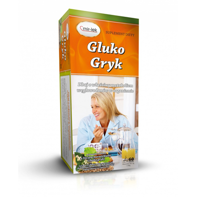GLUKO-GRYK 60 saszetek MIR-LEK