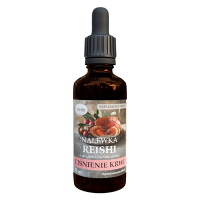 Nalewka reishi z głogiem - ciśnienie 50ml MIR-LEK