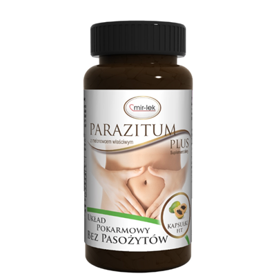 Parazitum PLUS z melonowcem właściwym 60kaps. MIR-LEK