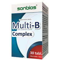 SANBIOS Multi-B-Complex 30 tabl.