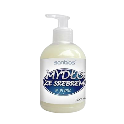 SANBIOS Mydło w płynie ze srebrem 300ml