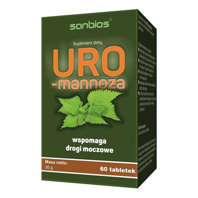 SANBIOS URO-mannoza 60 tabl.