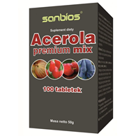 SANBIOS Acerola premium mix 100 tabl.