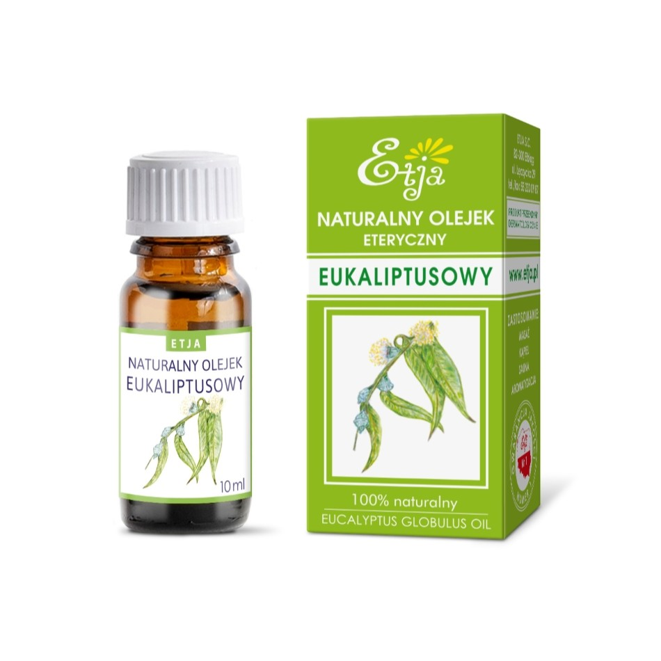 ETJA Olejek eteryczny naturalny - Eukaliptusowy 10ml