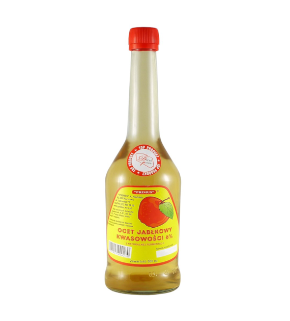 PRIMUS Ocet jabłkowy 6% 500ml