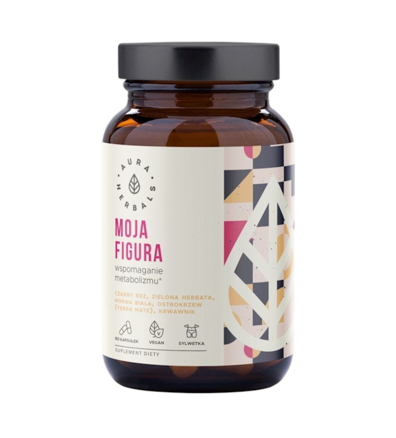 AURA HERBALS Moja Figura - wspomaganie metabolizmu 60 veg. kaps.