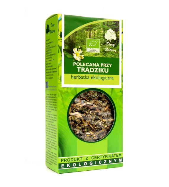 Herbatka Przeciw trądzikowa BIO 50g DARY NATURY