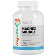 MyVita Magnez Skurcz 250tabl. - Magnez + Potas + Witamina B6