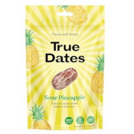 TRUE DATES Sour Pineapple 100g - daktyle o smaku kwaśnego ananasa