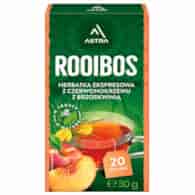 ROOIBOS herbatka z czerwonokrzewu z brzoskwinią 20*1,5g ASTRA