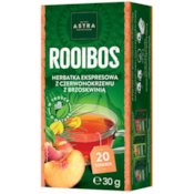 ROOIBOS herbatka z czerwonokrzewu z brzoskwinią 20*1,5g ASTRA