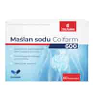 COLFARM Maślan Sodu 600, 60 kaps.