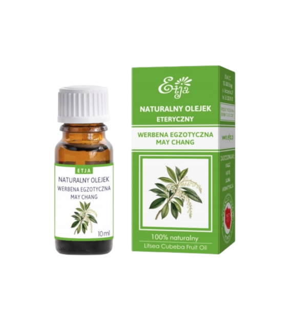 ETJA Olejek eteryczny natutalny - Werbena egzotyczna 10ml (May Chang)