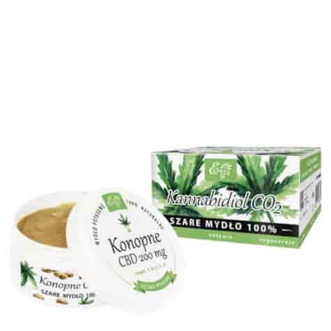 ETJA Mydło naturalne potasowe Konopne CBD 200mg 80g