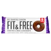 FIT&FREE Herbatniki czekoladowe bez cukru 120g CUKRY NYSKIE