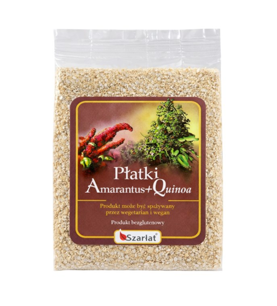 AMARANTUS płatki + Quinoa 250g SZARŁAT