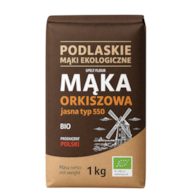 Mąka orkiszowa jasna typ 550 BIO 1kg BIOLIFE - PODLASKIE EKOLOGICZNE