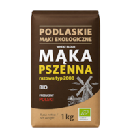 Mąka pszenna razowa typ 2000 BIO 1kg BIOLIFE - PODLASKIE EKOLOGICZNE
